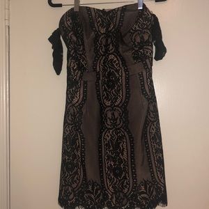 Urban outfitters strapless dress